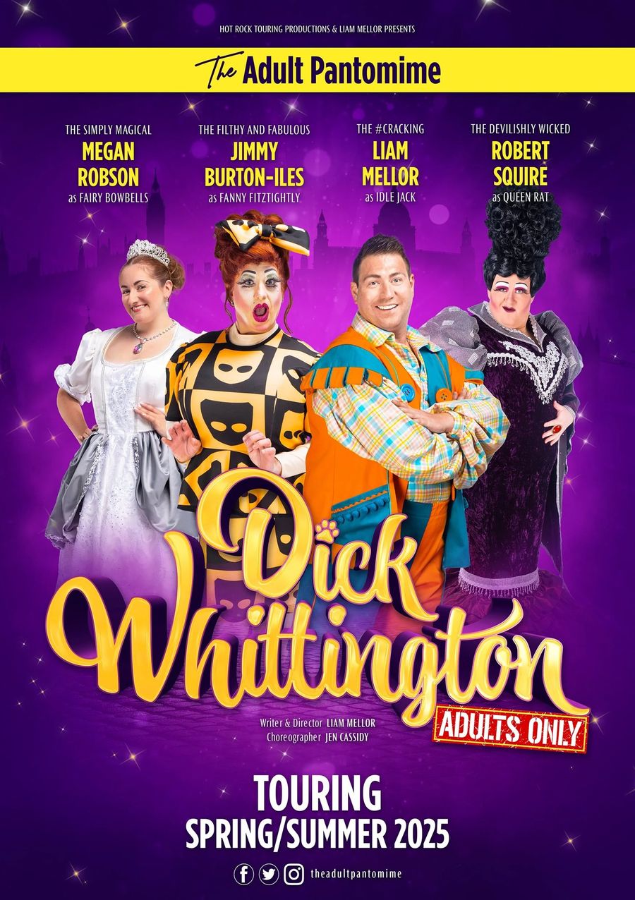 Dick Whittington adults only poster