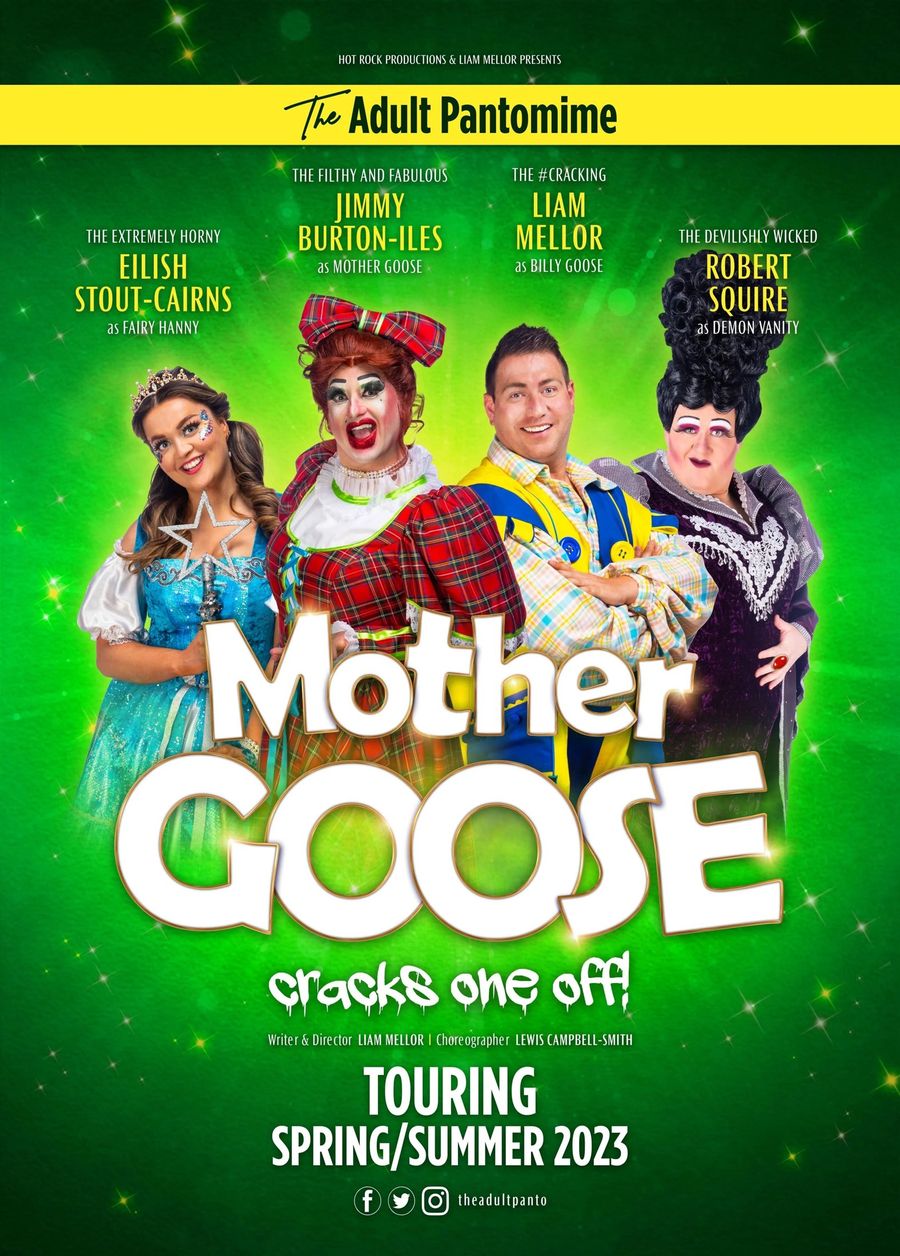 Mother Goose adult pantomime poster